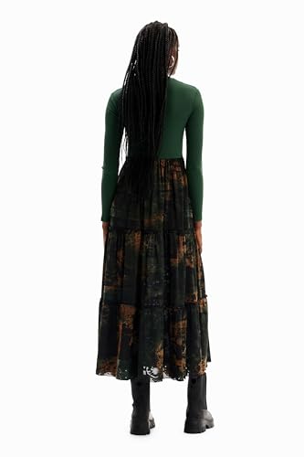 Desigual Damen Vest_Lena Dress, Grün, XL EU – Ansicht 3