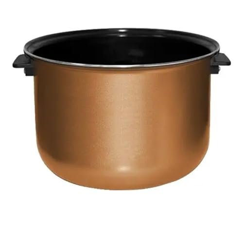 CINDTRGA El Revestimiento de la Olla de cocción de arroz RB-C515 (RB-C515F) Tazón RMC-M90DE Compatible for Redmond, RMC-M92S, FM911E, RMK-M231. 5L