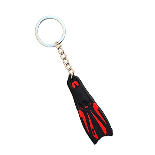 Menolana Premium Dive Flippers for Scuba Diving and Water Sports - Choose from 4 Vibrant Colors , Red, 13cm
