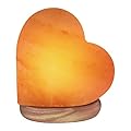 Himalayan Glow 944AC USB Heart Salt Lamp, Multicolor Night light, Best Home Decor by WBM, 4-5 Lbs, Traditional