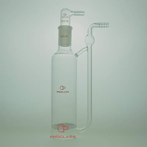 Proglass Bottle, Gas Washing, Fritted Disc Capacity 250mL,24/40 Joint