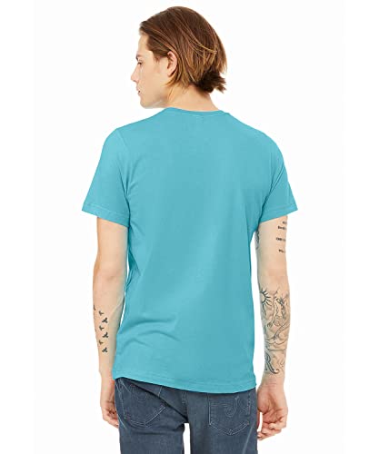 Image of Regular Fit Unisex T-Shirt for Men & Women | Half Sleeve | Round Neck | Plain | Stylish | Combed Bio-Washed 100% Cotton