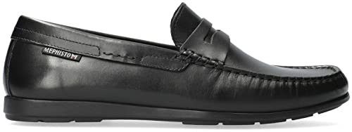 Mephisto Alyon - Elegante Mocassino da Uomo (Nero