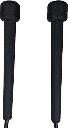 Image of A.K Sport Pencil Jumping Rope With Plastic Handle for Fitness and Exercise Freestyle Skipping Rope (Yellow, Length: 274 cm)