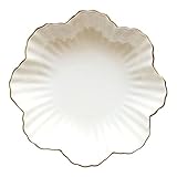 VALICLUD Plato de Multifuncional Blanco para Servir Comida Bandeja de Almacenamiento para Frutas y Sopa Vajilla para Uso Doméstico Resistente y Duradera