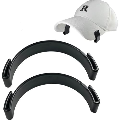 SKEIDO 2pcs Hat Brim Bender No Steaming Required Curving Tool Baseball Caps Hat Edge Curving Shaping Band Accessories For Perfect Brim Curve