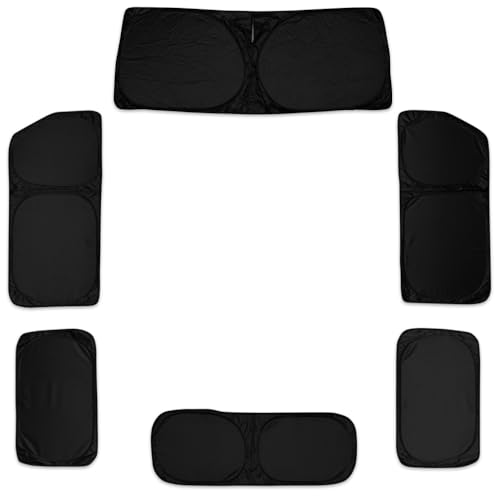 シェアスタイル ジムニー ジムニーシエラ JB64 JB74 サンシェード 両面黒ポリエステルタイプ 全窓セット フロント 運転席 助手席 2列目 バックドア 6p 互換品