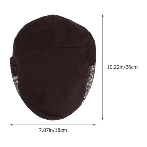 Toque de chef en maille élastique réglable pour cuisine et restauration - 7