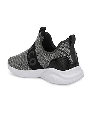 Image of Franco Leone Men Grey Slip On Sports Shoes