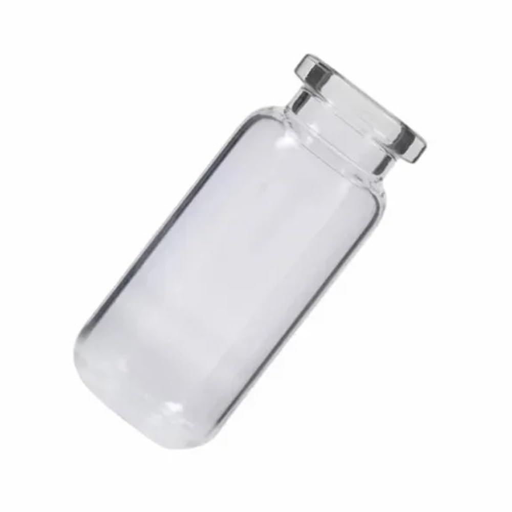 100 stücke Fläschchen Crimp 10ml Klar Crimp-top Headspace Fläschchen Glas Jaw Fläschchen Nur Rplacement