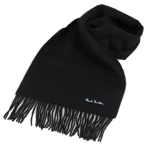 [ポールスミス] マフラー ポールスミスマフラー 933D-AS04 Black Light Blue [並行輸入品]