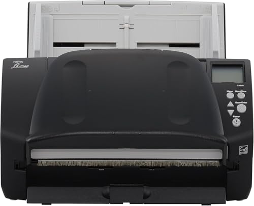 Fujitsu FI-7160 - Document Scanner - Duplex - 8.5 inx14 in - 600 DPIx600 DPI - UP to 60 PPM (Mono)/UP to 60 PPM (Color) - ADF (80 Sheets) - UP to 4000 SCANS PER Day - USB 3.0 (Renewed)