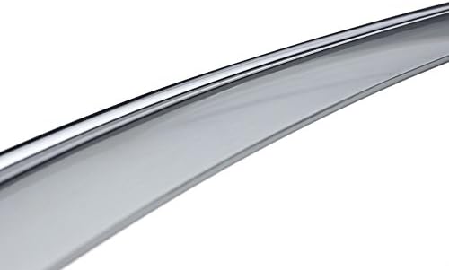 WellVisors Window Visors Wind Deflectors Compatible with Acura 2007-2013 MDX with Chrome Trim Rain Guards 3-847AC002