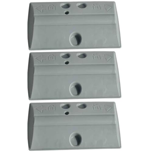 Lot de 3 aubes de tambour d'origine Lave linge BRANDT VEDETTE WTG330800 55X2981 - vue 2