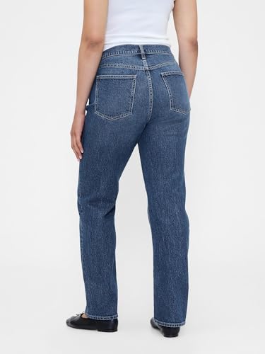 Image of Gap Women's High Rise 90s Slim Straight Denim Jeans