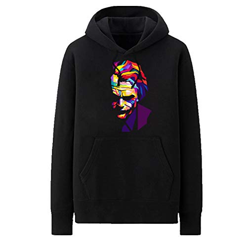 Preisvergleich Produktbild Nobrand Herren Plüsch-Kapuzenpullover Gr. Medium, Schwarz