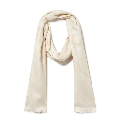 Calvin Klein Womens Metallic Orchid Lightweight Scarf With Eyelash Fringe