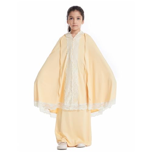 Ensemble de prière filles musulmanes ample et facile à enfiler sans épingle taille 98 - 5