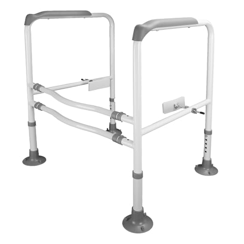 Toilet Safety Rails for Elderly 5 Adjustable Heights Width