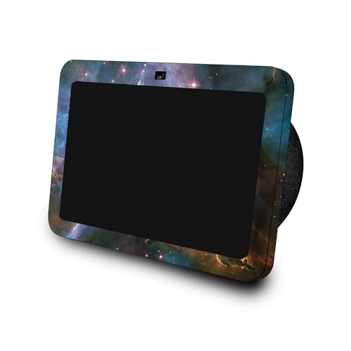 Image of Skin Compatible with Amazon Echo Show 8 (3rd Gen, 2023) - Golden Nebula - Premium 3M Vinyl Protective Wrap Decal Cover - Easy to Apply | Crafted in The USA by MightySkins