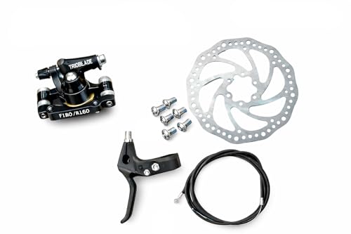 Image of Matelco Bicycle Rear Disc Break Set Thradless for All Bikes Cycle Stainless Steel Kit