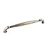 Hardware Resources Chesapeake Handle Pull - 12 15/16in. Overall Length Zinc Die Cast Appliance Pull (Refrigerator/Sub Zero Handle) Gun Metal