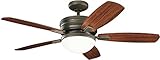 Kichler Lighting 300238OLZ 52' Ceiling Fan from The Carlson Collection, Oiled Bronze