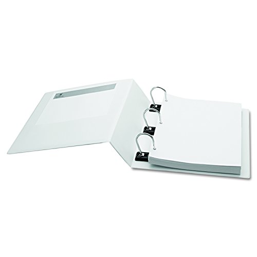 Find It Sns01705 Find It Gapless Loop Ring View Binder, 5" Capacity, White #TOP7