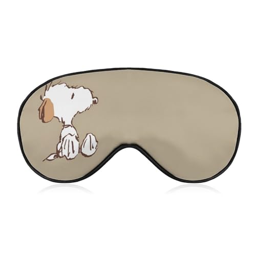 スヌーピー アンディ アイマスク 睡眠アイマスク 目隠し 睡眠用 安眠グッズ 遮光 軽量 通気性 寝る時マス ク昼寝/仮眠/旅行に最適