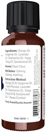 NOW Essential Oils, Peaceful Sleep Oil Blend, Sleep Blend, 1 fl. oz Alternate view