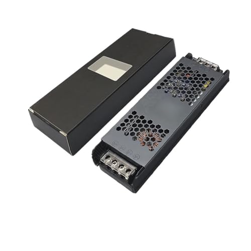 Alimentation à découpage 24V 12.5A 300W ultra-mince en aluminium pour boîte à lumière