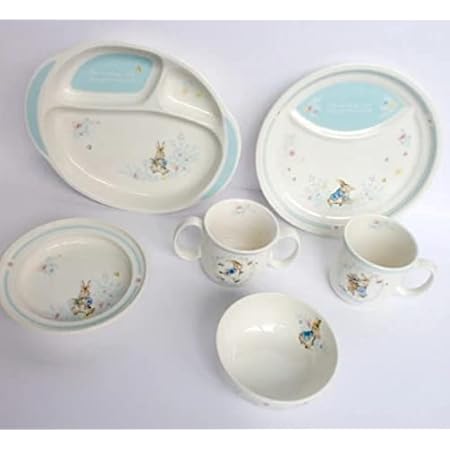 Amazon Co Jp ピーターラビット 食器セット ランチセット ベビー食器 出産祝い 日本製 磁器製 お食事セット 離乳食 電子レンジ使用可 お食い初め 赤ちゃん プレート お食事 マグカップ ボウル ギフト ベビー マタニティ Amazon Co Jp ピーターラビット 食器セット ランチセット ベビー食器 出産祝い 日本製 磁器製 お食事セット 離乳食 電子レンジ使用可 お食い初め 赤ちゃん プレート お食事 マグカップ ボウル ギフト ベビー マタニティ