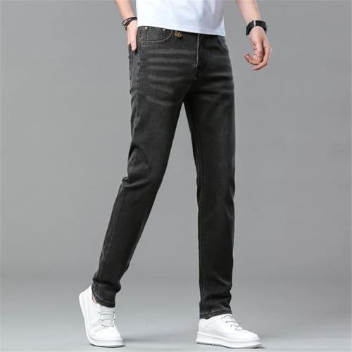 Men's Jeans Three-Dimensional Printed All-Matching Business Casual Slim-Fitting Trousers3