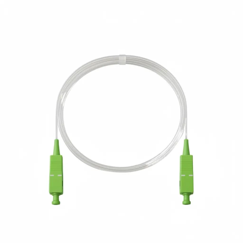 Kit Essentiel Rallonge Fibre Optique Orange SFR Bouygues - 40m - Câble Transparent Sur Enrouleur + Jarretière Invisible 3m SC-APC/SC-APC + 20 Clips Adhésifs - Déplacement/Déportation De Box Internet