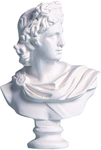 Figura decorativa mitología griega en resina Apollo