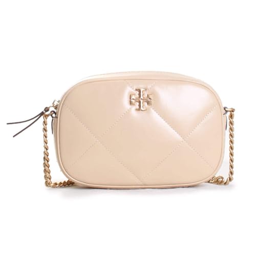 Tory Burch Bolsa para câmera Kira Diamond Quilt, Baunilha macia, One Size