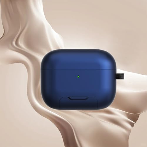 Coque AirPods Pro 3 (2025) silicone bleu foncé idéale pour le sport et les trajets quotidiens