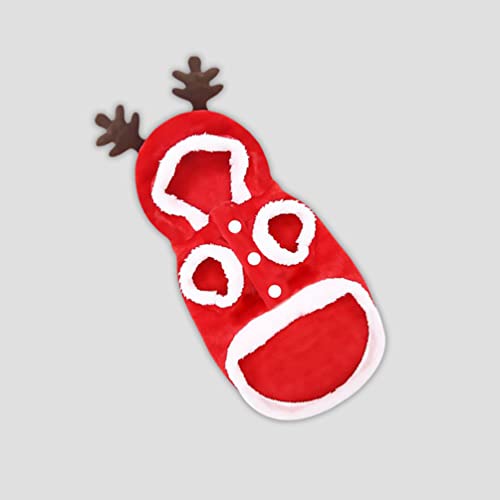 Disfraz para perros y cachorros Reno Navidad POPETPOP XS miniatura 7