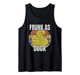 Funny Drinking Partying Duck