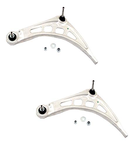Pair Set of 2 Front Lower Control Arms MeyleHD For BMW E46 325i 325Ci 330i 330Ci