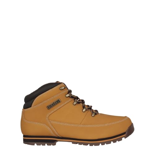Firetrap Mens Rhino Boots Rugged Honey Brown 13 Image of Firetrap Mens Rhino Boots Rugged Honey Brown 13