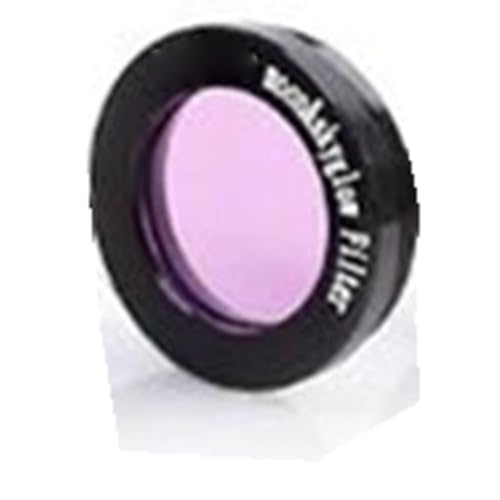 Telescopio astronómico filtro morado de 31.7mm para oculares de 1.25 pulgadas