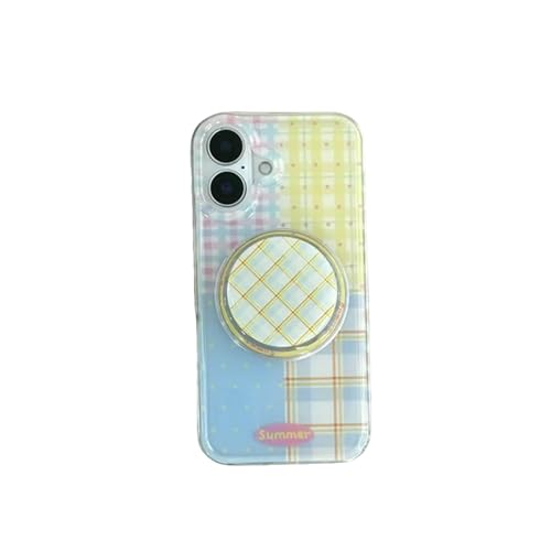 NSIAWBDB Cover Cover per iPhone 13 14 15 16 PRO Custodia per iPhone Max - Carino, Trendy, Estetico, Pattern Phone Cover, Hard Shell Protezione Adatta Case Donne Uomini-Multi-TPU-per Iphone14 (6 1')