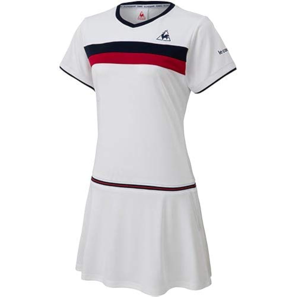 ルコックワンピース le coq sportif golf フレンチボーダー切り替えワンピース