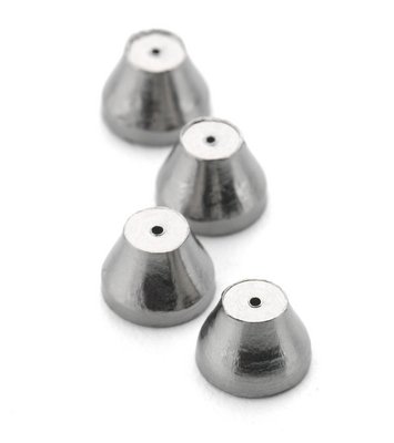 0726282 Graphite Ferrule with 1/16" Hole for 1/4" Fittings (Pack of 10)