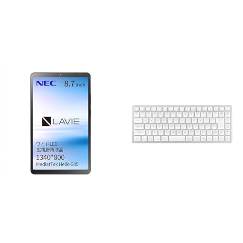 NEC LAVIE T8 �^�u���b�g 8.7�C���` wi-fi���f�� Android 14 MediaTek Helio G85 4GB 64GB LED �L����p�t�� ���i�O���[ TAB08H05+�G���R�� ���C�����X�L�[�{�[�h Precisionist