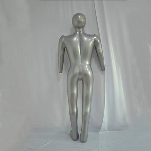 VIGAN Opblaasbare Mannelijke Model Full Body Mannequin met Arm & Benen Mannen Kleding Display Dummy Props Nieuwe - Afbeelding 7