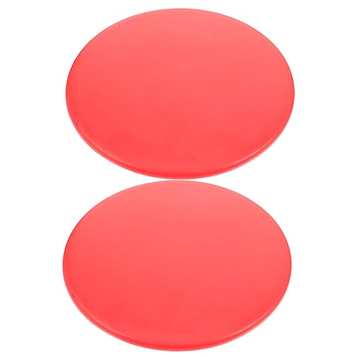 BESTonZON 2Pcs Softball Pitching Development Discs Reusable Outdoor Training Discs for Disc Golf Enhanced Pitching Control for All Levels Beginners to Enthusiasts