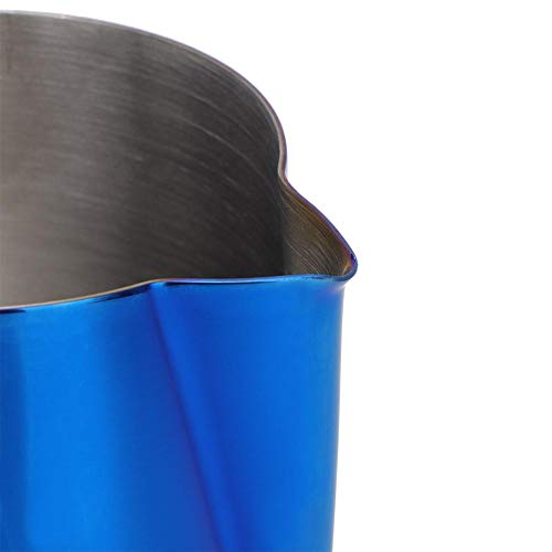 Copo de espuma de leite antiferrugem de aço inoxidável durável de alta qualidade, grande jarra de ca