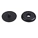 Y-Axis 5 x Seat Belt Button Buckle Clip Stop - Universal Fit Stopper Kit Black (5 Sets)